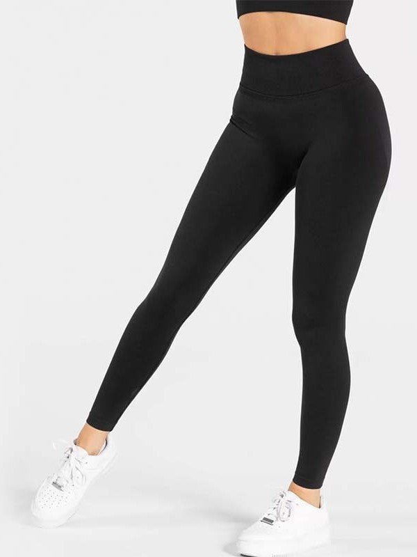 High-Waist Yoga Pants – Breathable Quick-Dry Comfort