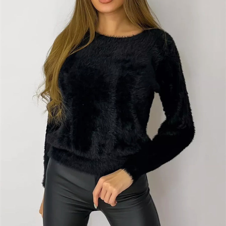 Pullover Crew Neck Sweater