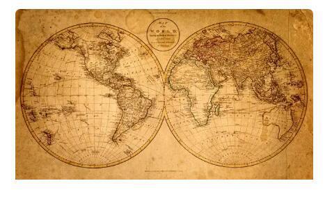 Earth Painting Living Room Poster Decoration