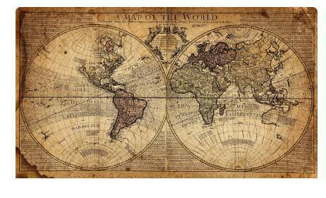 Earth Painting Living Room Poster Decoration